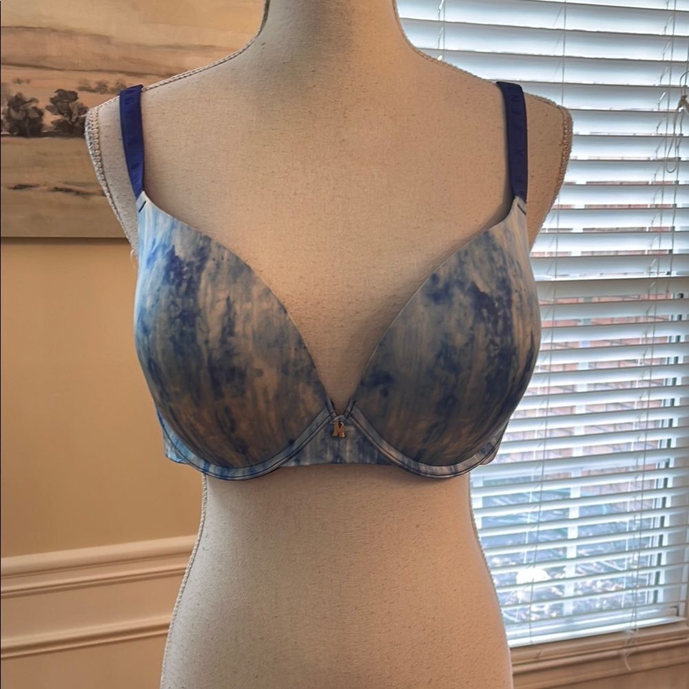 NWOT Savage X Fenty Blue Tie-Dye Bra